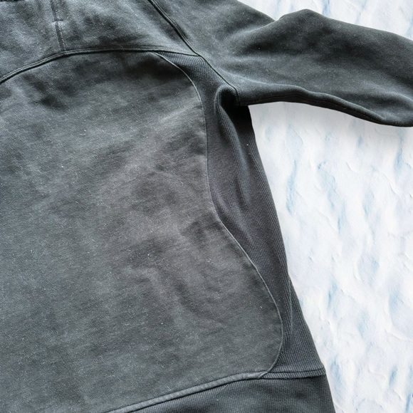 Lululemon Athletic Women Scuba Full zip hoodie black Sz 6 Workout Gym Casual - Picture 6 of 8